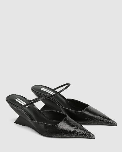 Salem Black Leather