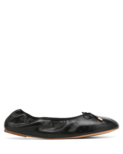 Scrunch Black Leather