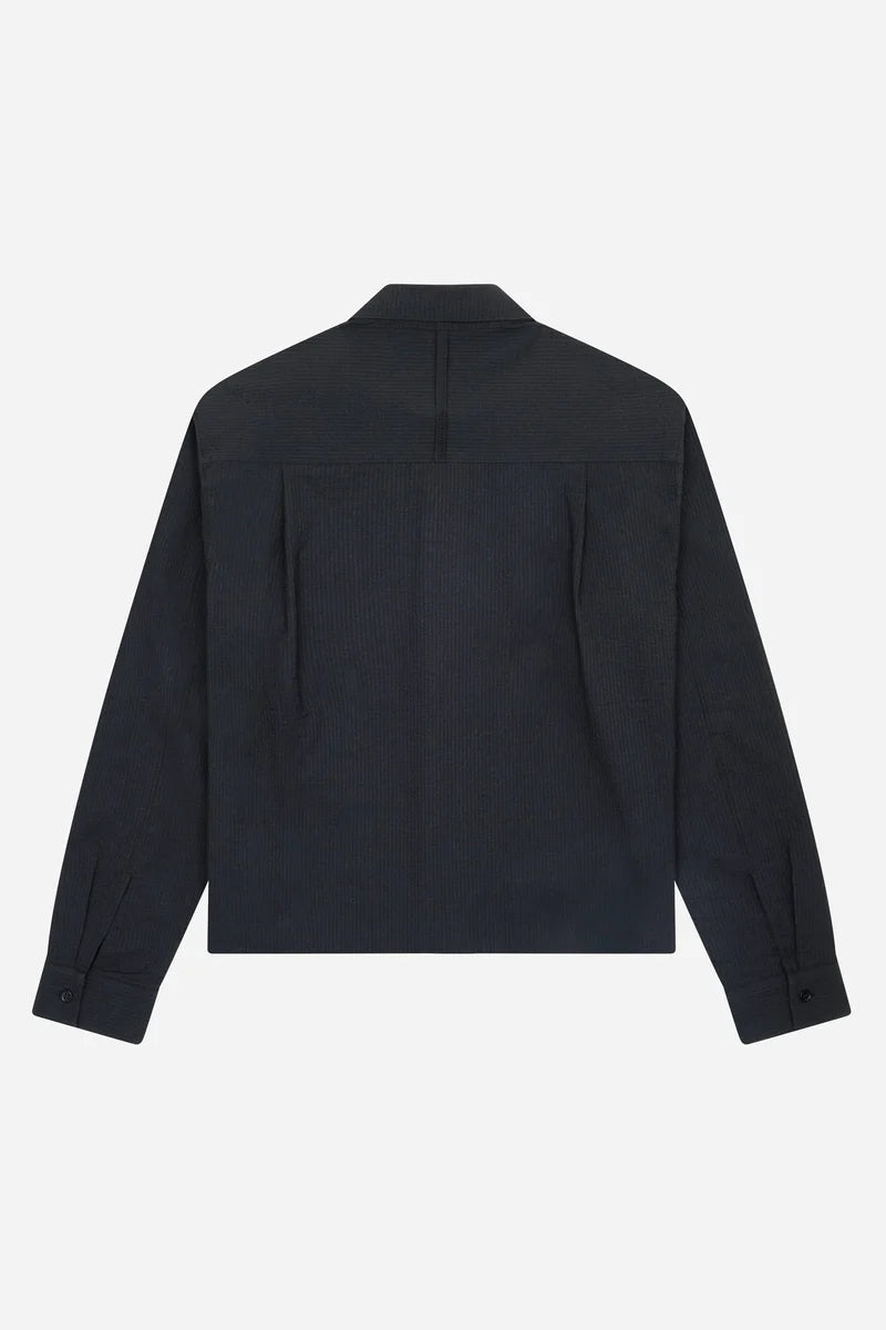 Seersucker overshirt
