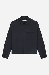 Seersucker overshirt