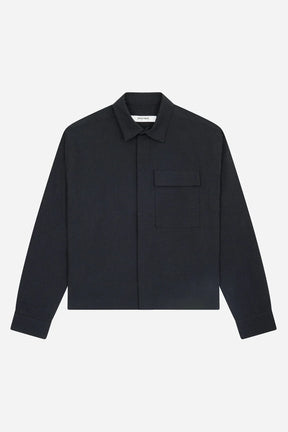 Seersucker overshirt
