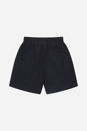 Textured Seersucker Swim Shorts