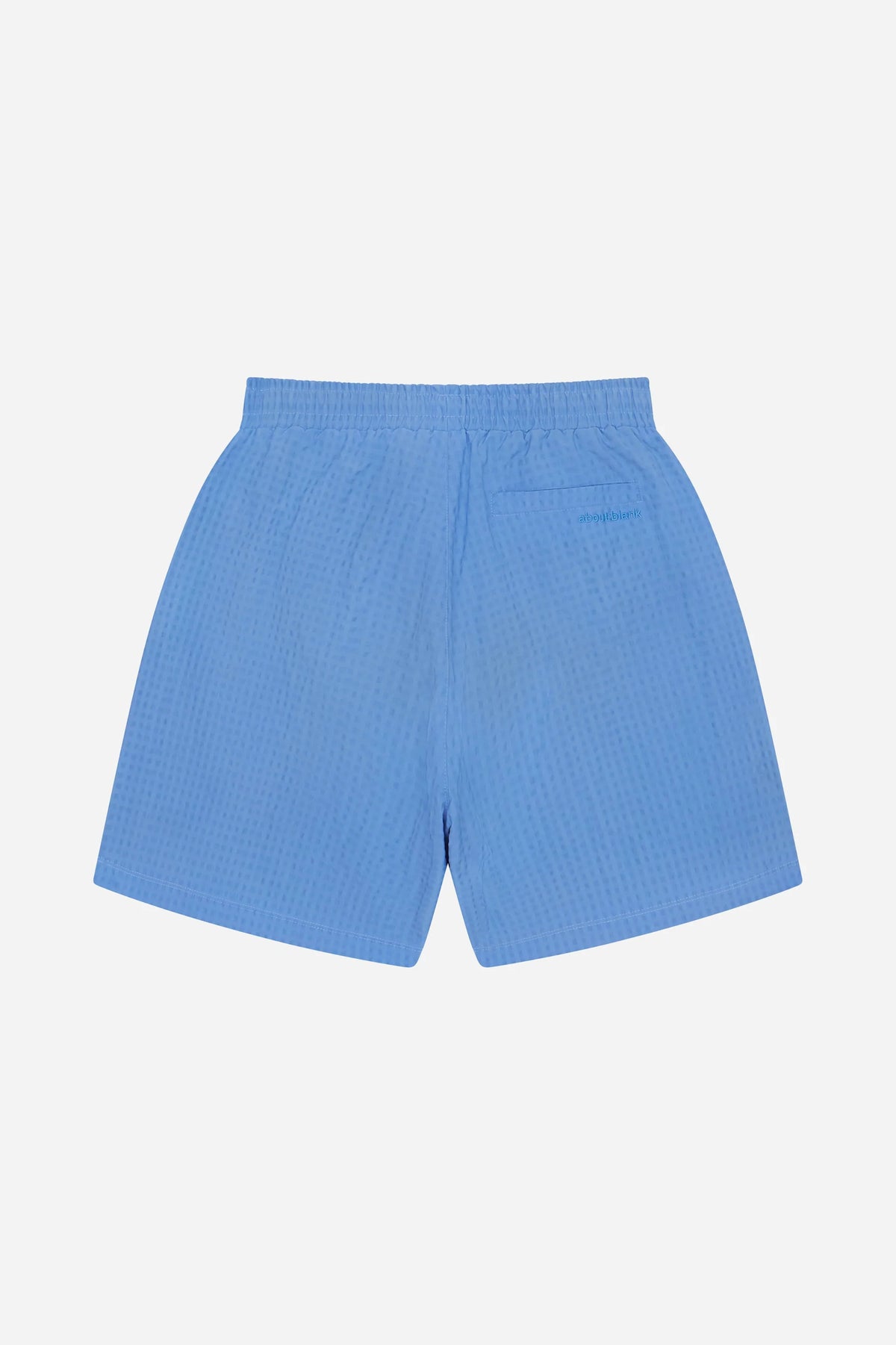 Minimal Seersucker Swim Shorts