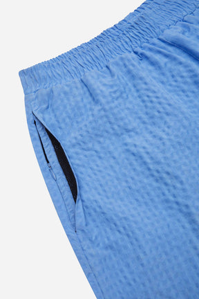 Minimal Seersucker Swim Shorts