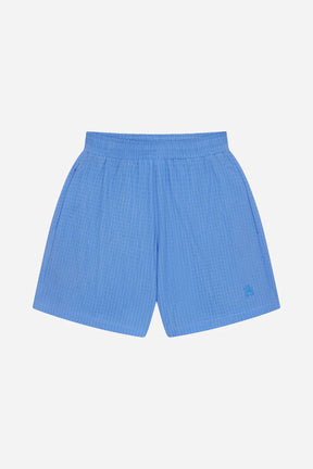 Minimal Seersucker Swim Shorts