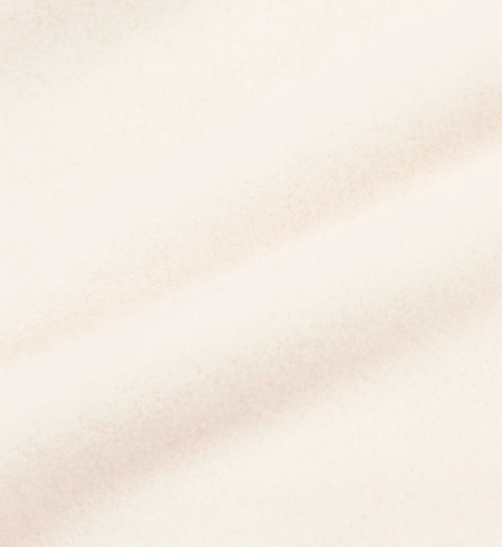 Serif Logo Polar Sweatshirt - Cream/Dusty Grape