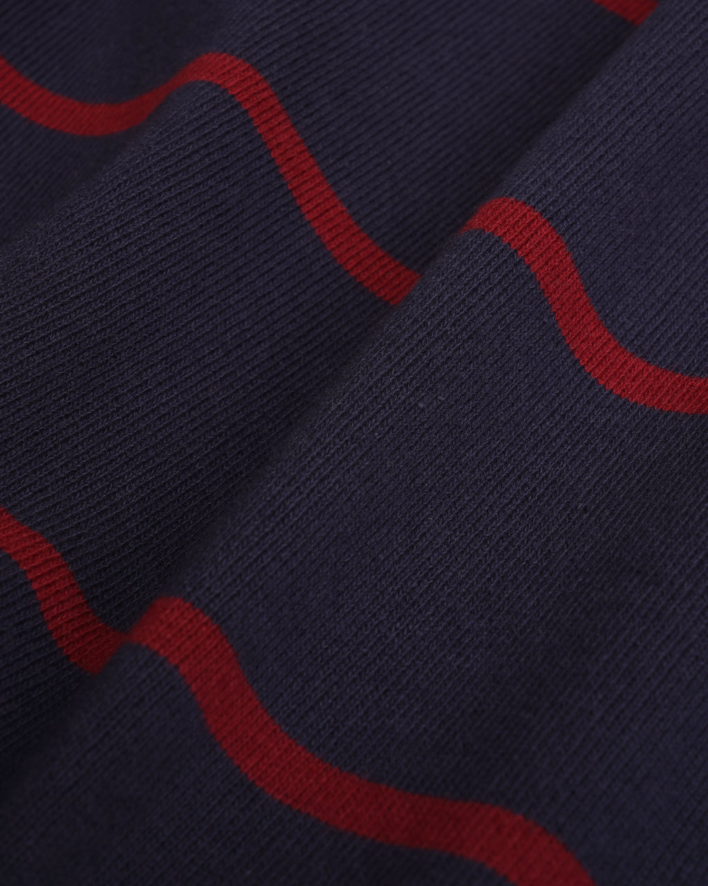 Serif Logo Rugby Polo Men - Dark Navy/White/Merlot
