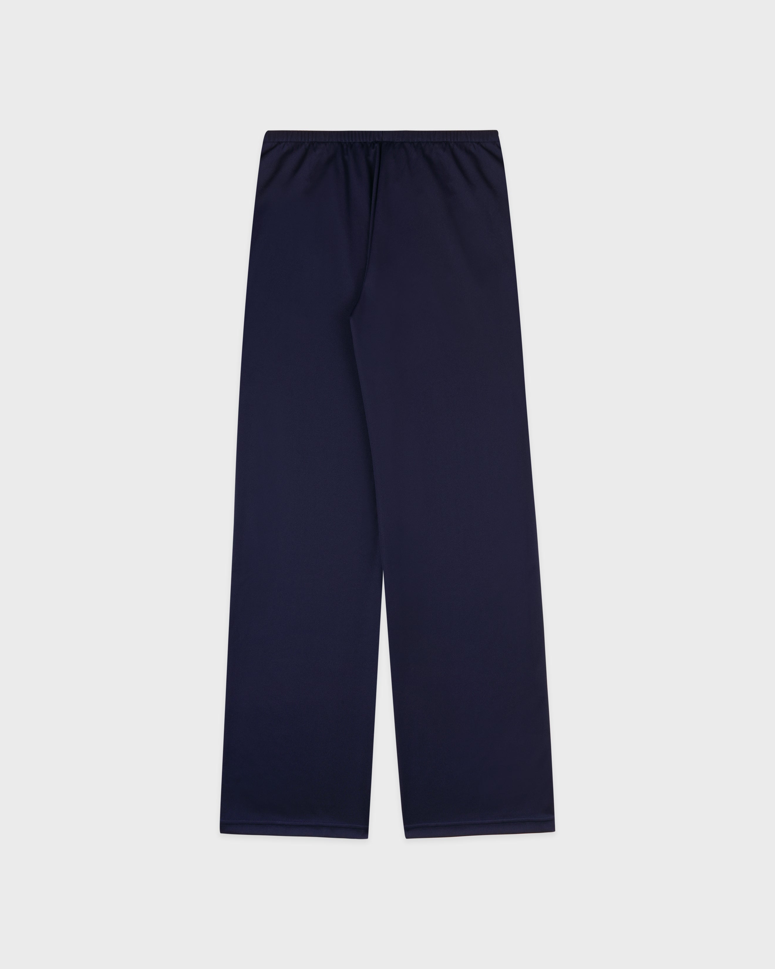 Serif Logo Retro Track Pant - Navy/White
