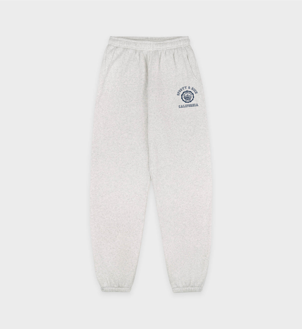 California Emblem Soft Sweatpant - Heather Gray/Navy