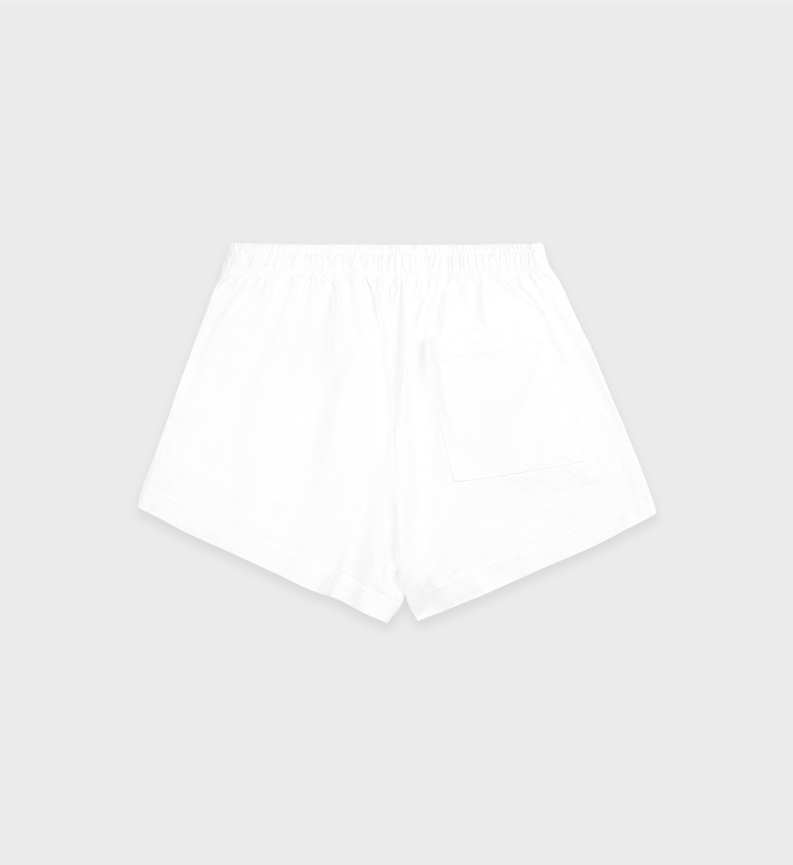 Serif Logo Soft Disco Short - White/Navy