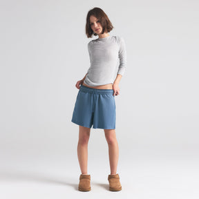 OUTDOOR HEAVY JERSEY LONG SHORT | HARBOR