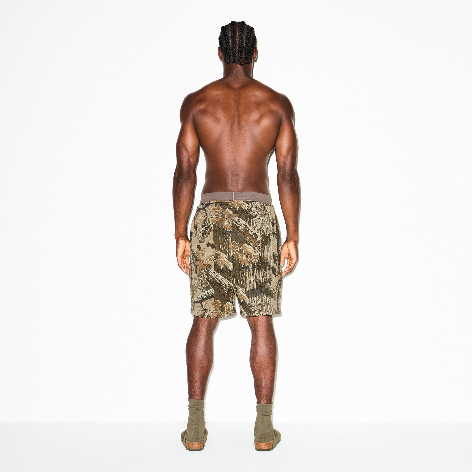 HEAVYWEIGHT FLEECE MENS REALTREE RELAXED SHORT | REALTREE CAMO PRINT