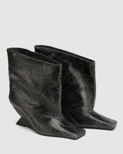 Shade Black Leather
