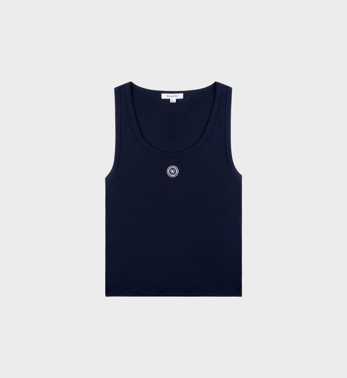 SRHWC Baby Rib Tank - Navy/White