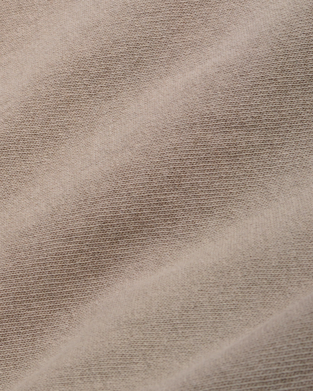 Signature Logo Embroidered Crewneck - Hazelnut/White