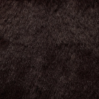 FAUX FUR JUMBO TOTE | ESPRESSO