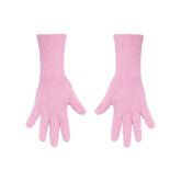 COZY KNIT GLOVES | BUBBLE GUM