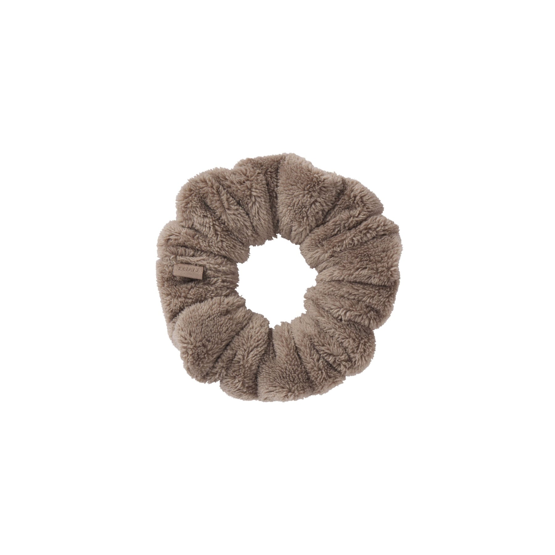 GETTING READY ACCESSORIES MICRO FIBER SCRUNCHIE 2-PACK | TRUFFLE