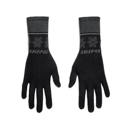 SKIMS FIRST LAYERS GLOVES | OBSIDIAN WINTER FAIR ISLE