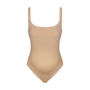 FITS EVERYBODY MATERNITY BRIEF BODYSUIT | CLAY