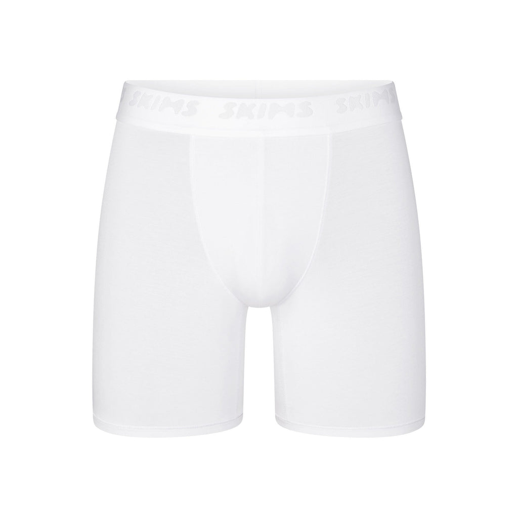 SKIMS STRETCH MENS 5" BOXER BRIEF 3-PACK | CHALK