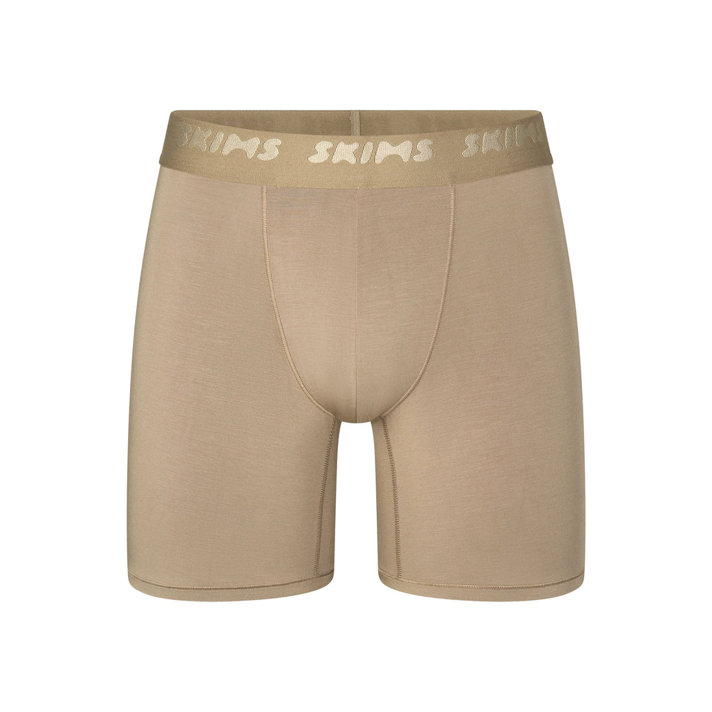 SKIMS STRETCH MENS 5" BOXER BRIEF | DESERT