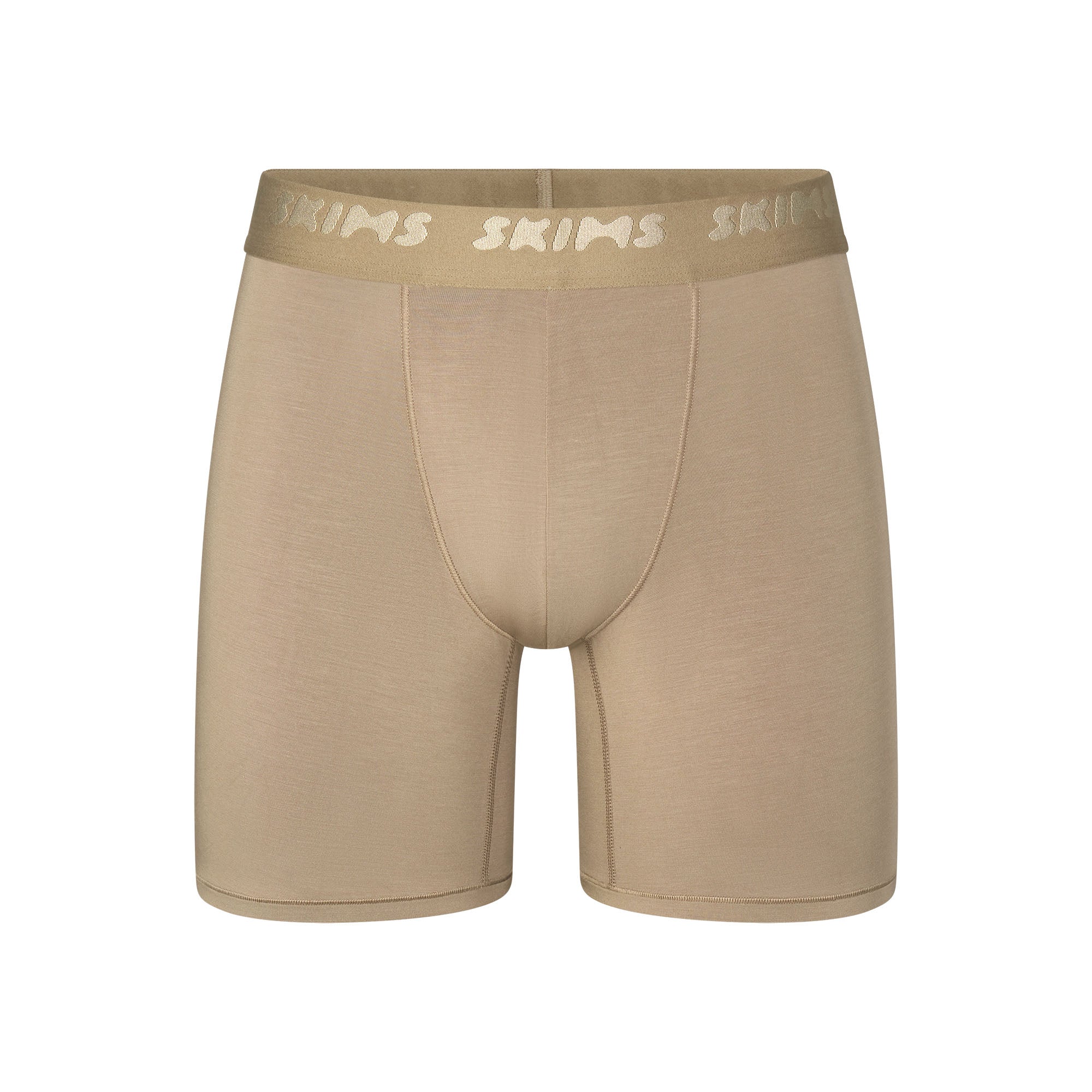 SKIMS STRETCH MENS 5" BOXER BRIEF | DESERT