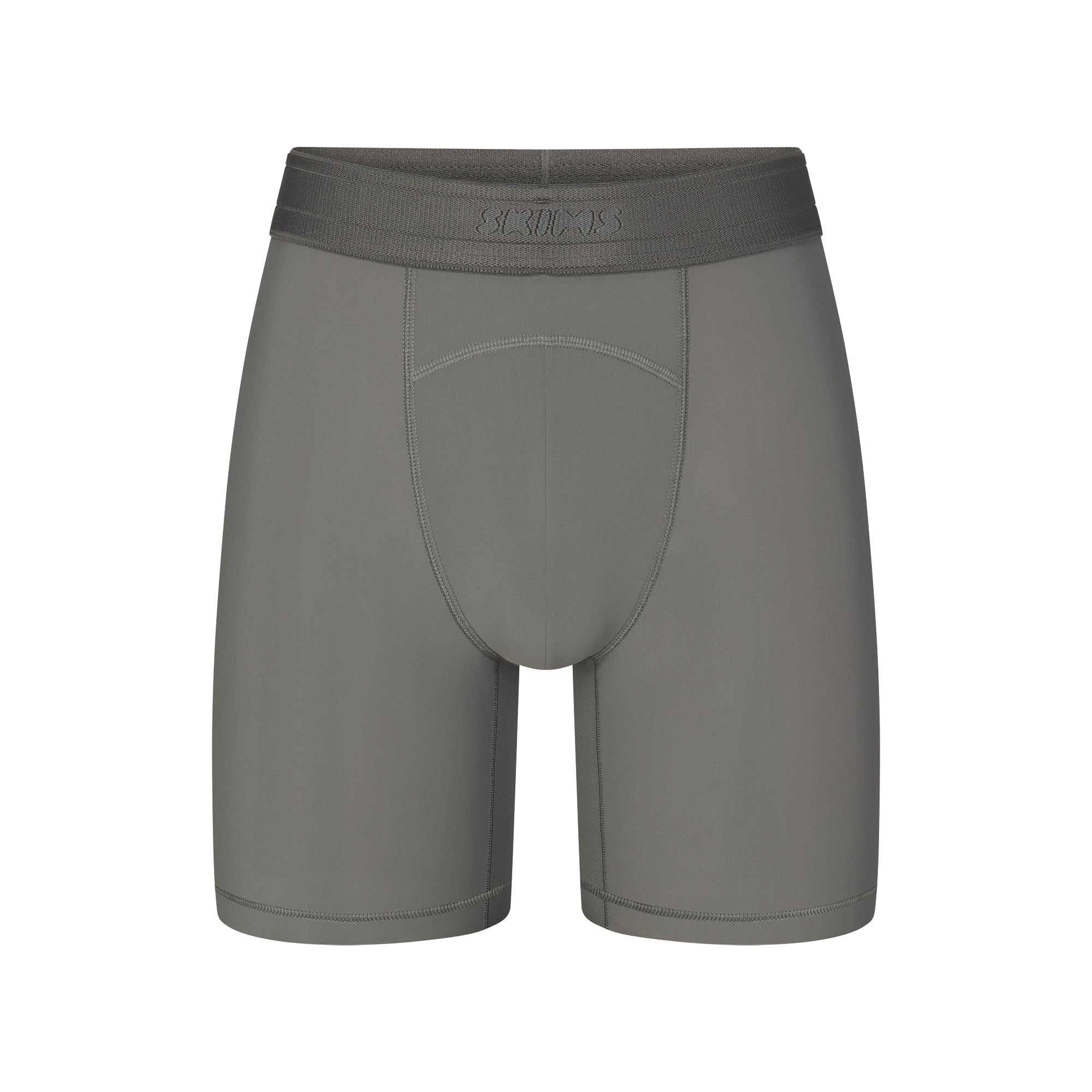 SKIMS FLEX MENS 7" BOXER BRIEF | GUNMETAL