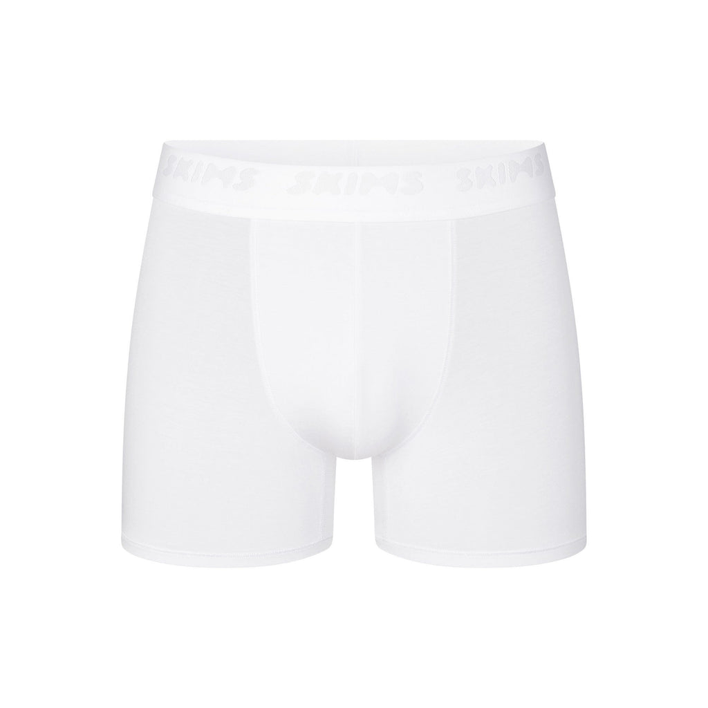 SKIMS STRETCH MENS 3" BOXER BRIEF 3-PACK | CHALK
