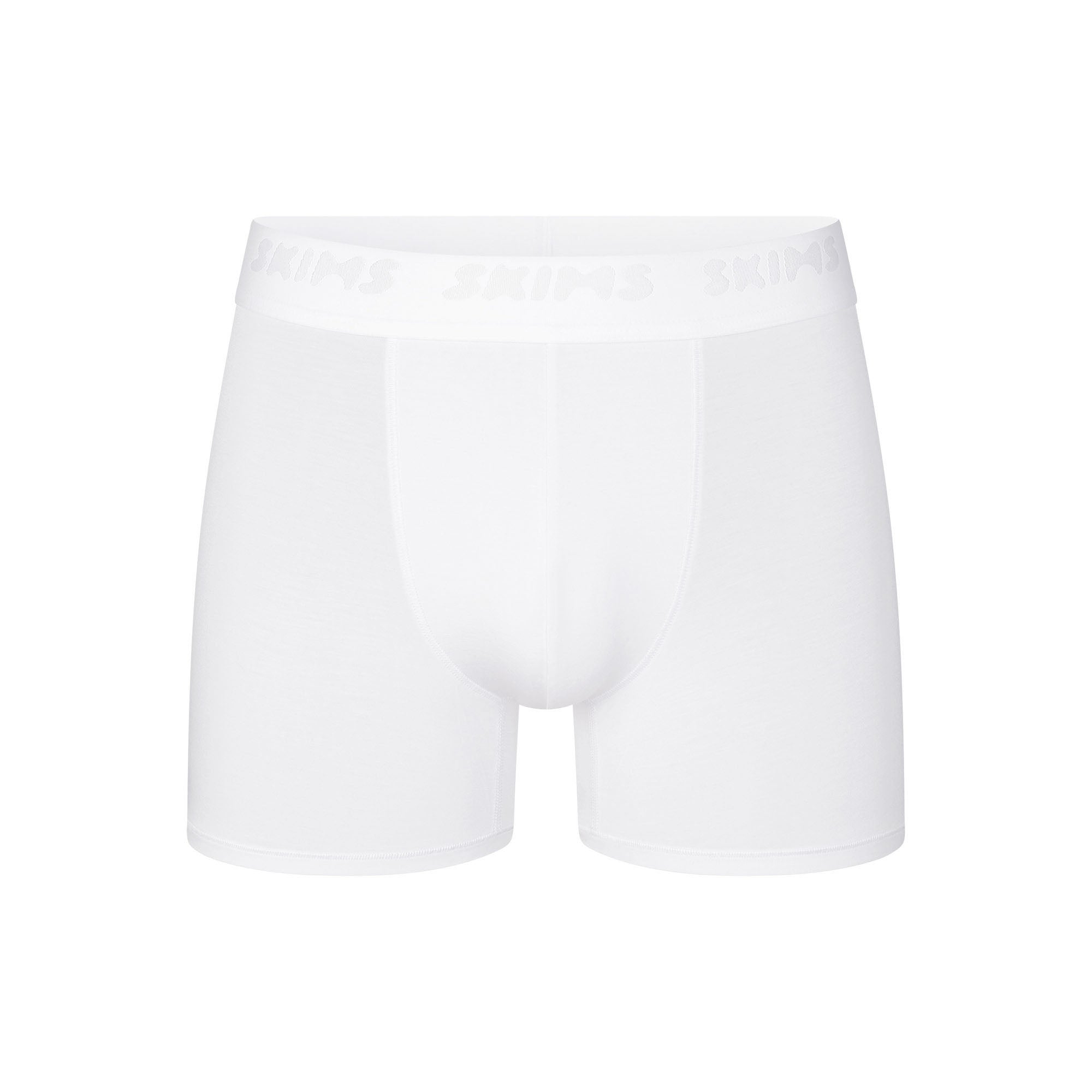 SKIMS STRETCH MENS 3" BOXER BRIEF 3-PACK | CHALK
