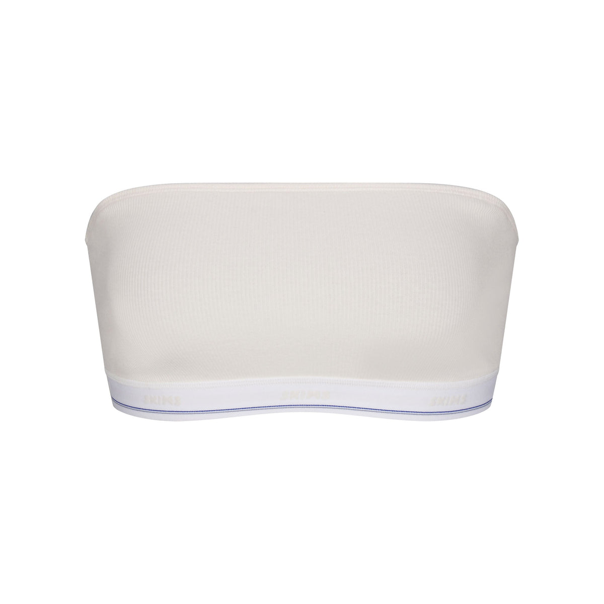 COTTON RIB BANDEAU | MARBLE STRIPE