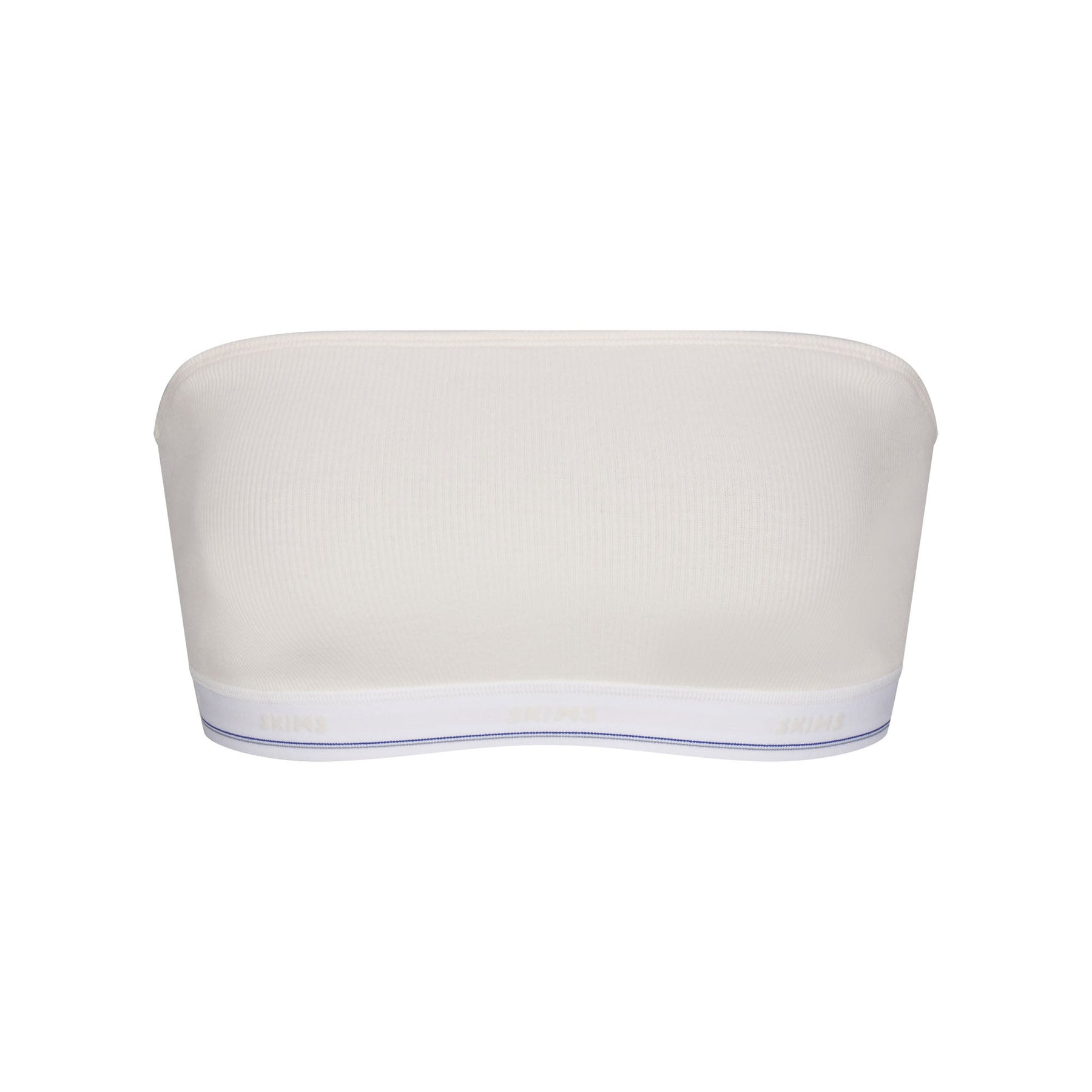 COTTON RIB BANDEAU | MARBLE STRIPE