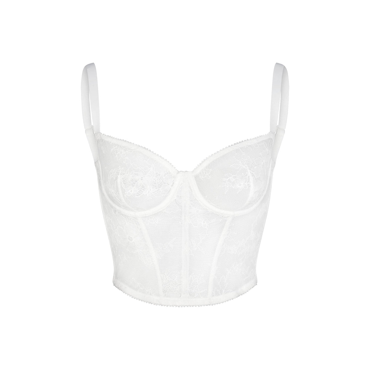 ULTRA FINE LACE CORSET | MARBLE
