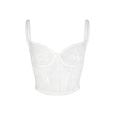 ULTRA FINE LACE CORSET | MARBLE