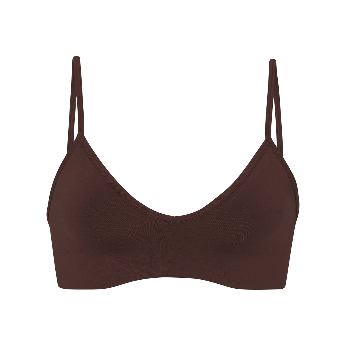 SOFT SMOOTHING SEAMLESS BRALETTE | COCOA