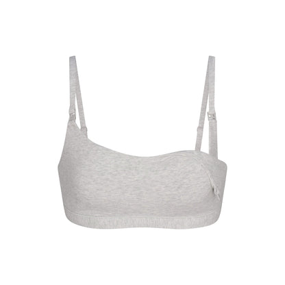 Cotton Jersey Maternity Nursing Scoop Bralette 2-pack