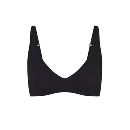 NAKED PLUNGE BRALETTE | ONYX