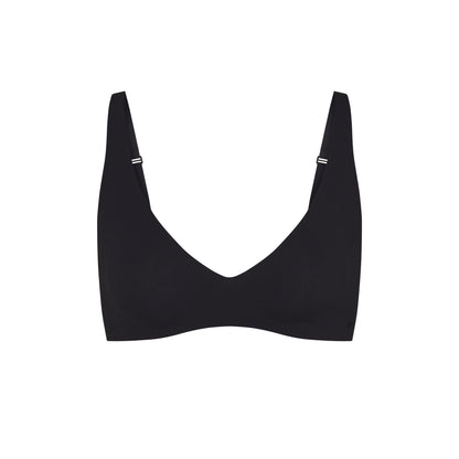NAKED PLUNGE BRALETTE | ONYX