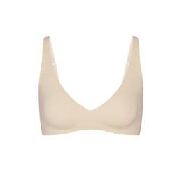 NAKED PLUNGE BRALETTE | SAND