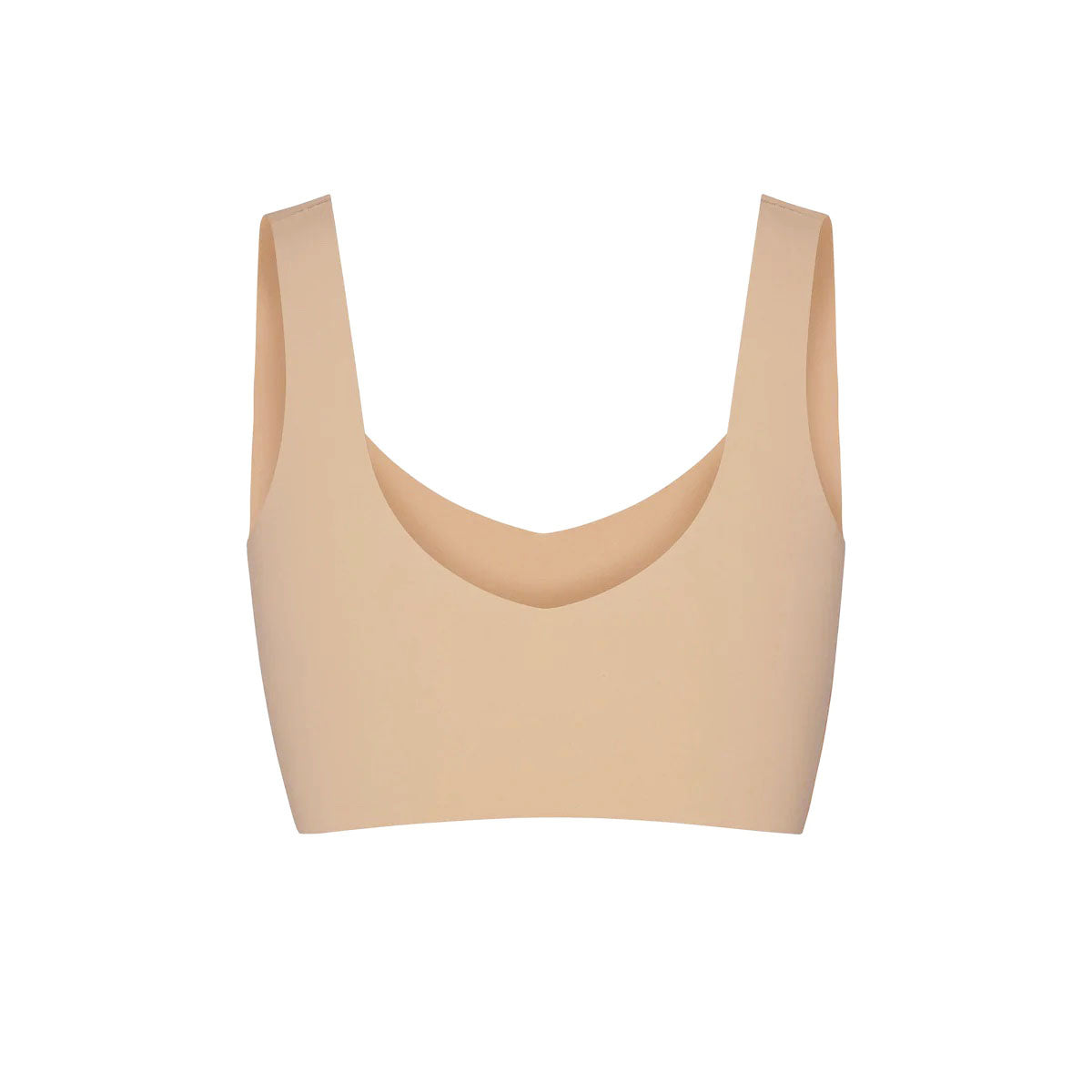 NAKED PLUNGE LONGLINE BRALETTE | CLAY