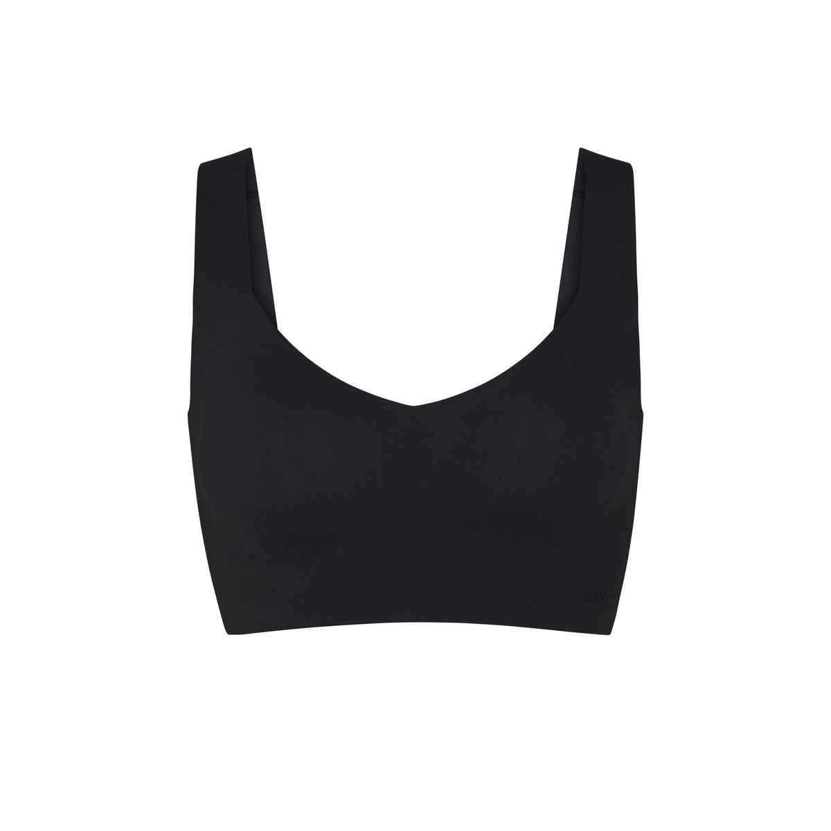 NAKED PLUNGE LONGLINE BRALETTE | ONYX