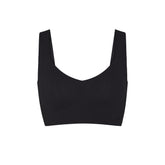 NAKED PLUNGE LONGLINE BRALETTE | ONYX