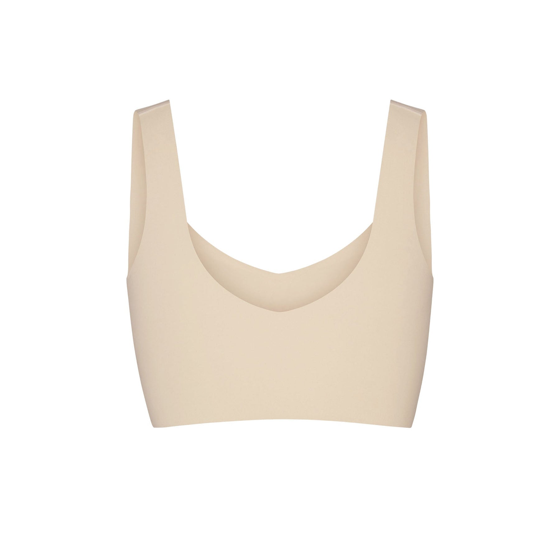 NAKED PLUNGE LONGLINE BRALETTE | SAND