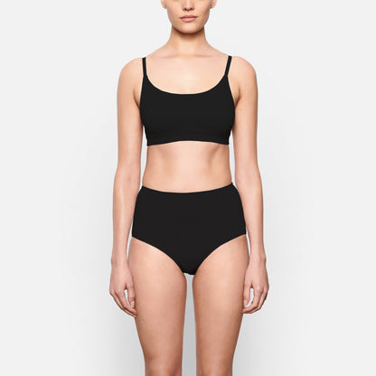 Cotton Jersey Scoop Bralette
