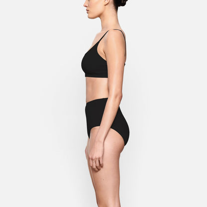 Cotton Jersey Scoop Bralette