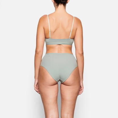 Cotton Jersey Scoop Bralette