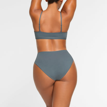Cotton Jersey Scoop Bralette