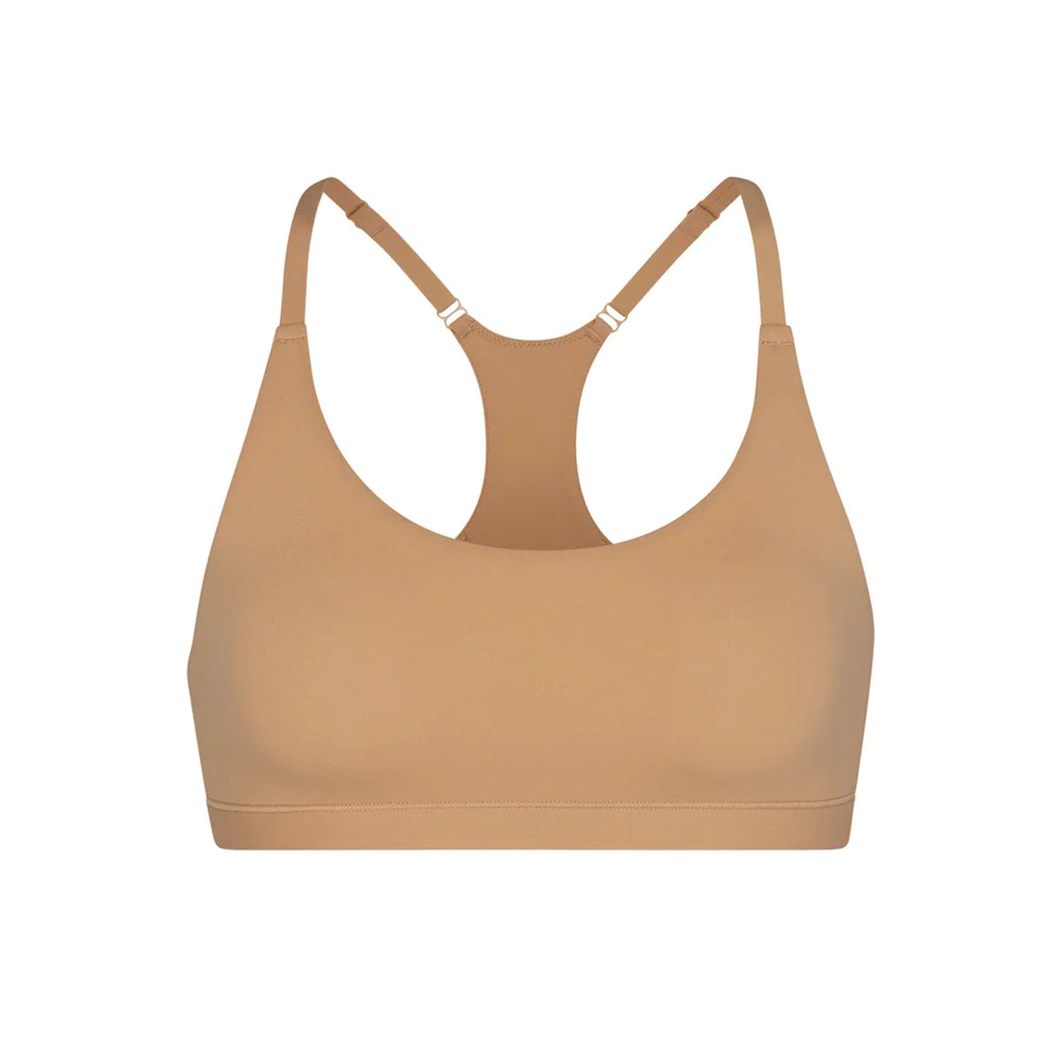 FITS EVERYBODY RACERBACK SCOOP BRALETTE | OCHRE