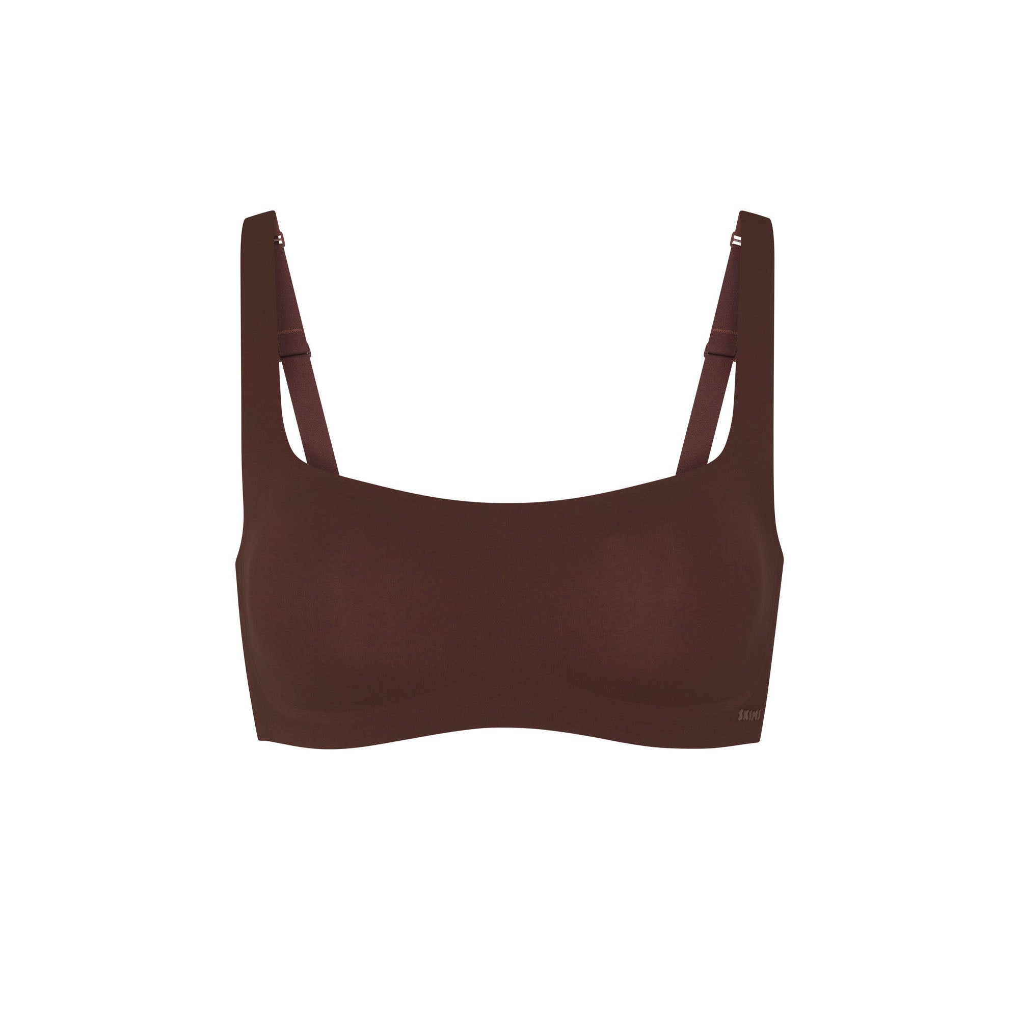 NAKED SCOOP BRALETTE | COCOA