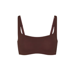 NAKED SCOOP BRALETTE | COCOA